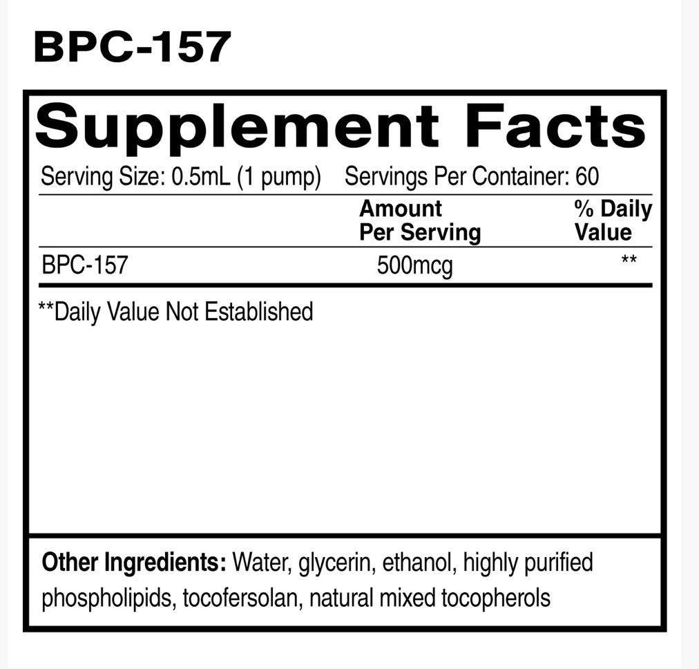 BP-157 oral Liposomal